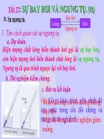 Sự bay hơi và ngưng tụ tt