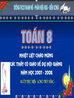 Luyện tập: Các trường hợp đồng dạng của hai tam giác