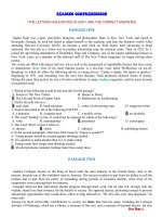 Đọc Hiểu Anh Văn 12 NC I