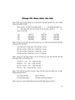 Trac nghiem chuong III