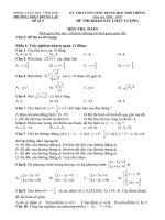 Đề thi vào 10 (đề 4)