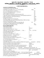 Cuộc thi kiến thức ngoại khóa