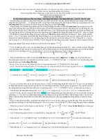 ÔN VL 12 CHỦ ĐỀ 1 - DAO ĐỘNG ĐIỀU HÒA