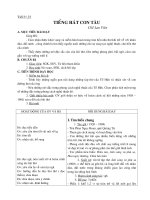 TIET 21, 22 TIENG HAT CON TAU