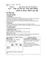 Giáo án lớp 10_ HK II Ban Cơ bản