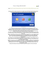 các thủ thuật khi dùng máy tính