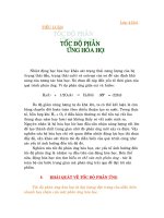 tốc độ phản ứng