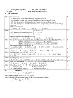 Kiểm tra Đại số 10 (nâng cao)