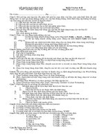 bài kiểm tra trắc nghiệm Kì II (đê2)