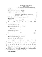 Đề thi HSG lớp 12 có đáp án - đề 9
