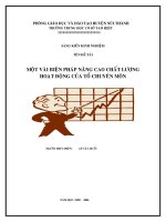 Kinh nghiệm giúp học sinh học tốt Vật lý