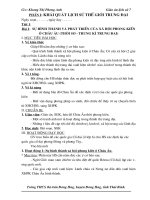 Giáo án Lịch sử 7