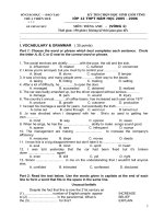 ĐỀ HSG HUẾ VÒNG 1 05-06