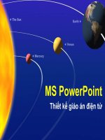 Hướng dẫn sử dụng Powerpoint - Thiết kế bài giảng điện tử 5