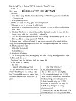 Giáo Án Ngữ Văn 10 chi tiết