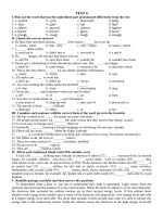 Đề luyện thi ĐH 2