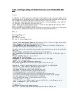 Thành ngữ tiếng Anh sưu tầm