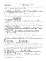 Đề,ĐA Ôn thi TN,ĐH_DĐCơ_3