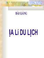 địa lý du lịch