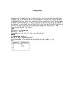 Bài toán : Thang máy