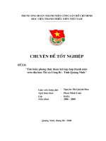 Chuyên đề tốt nghiệp Đoàn