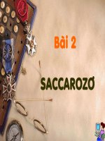 Saccarozơ