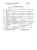 XK: KT 15 phut lop 11 Chuong II (de 3)