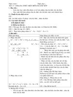 Chia đa thức đã sắp xếp