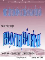 Hải Bình Lê Hòng Phong Hà Giang