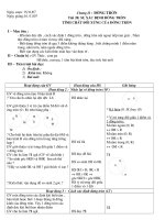 Giáo án Hình 9 chương II