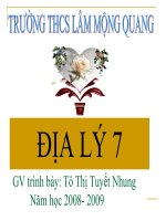 Bài 17.Ônhiễm môi trường ở đới ôn hoà.
