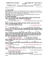 kiểm tra 1 tiết lớp 10