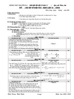 giáo án dạy bổ sung kiến thức