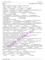 40 cau TN:ancol-andehit