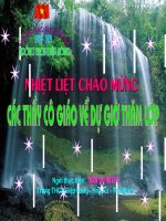 Đoạn thẳng - Giải nhất tỉnh