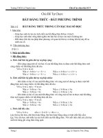 giáo an tự chọn - chủ đề 1