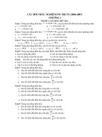 Trắc nghiệm thi tốt nghiệp THPT