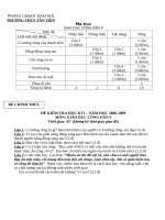 Kiểm tra HK I - GDCD9