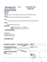 Giao an hinh 7- Tiet 31- 3 cot moi