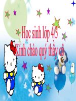 BÀI : MRVT: TÀI NĂNG