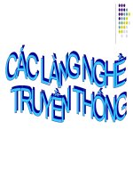 Làng nghề truyền thống