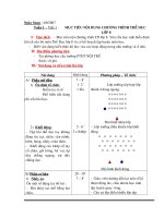 giáo án thể dục 8 kì I đủ