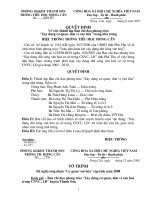 Hồ sơ đề nghị công nhận cơ quan văn hóa cấp tỉnh