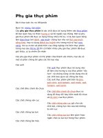 tư liệu về chất tạo vị và màu cho thực phẩm