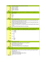 Kiểm tra Vật lý 12 học kỳ II