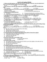 đề thi thử TN theo cấu trúc của bộ (KPB)04