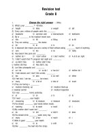 Đề ôn tập Av 8