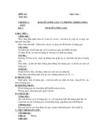 Giáo án Đại số 11