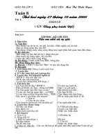 GIAO AN LOP 3 TUAN 8 CUC CHUAN