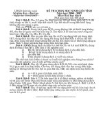 De thi HSG hoa 9 Tỉnh Băc Ninh 06-07